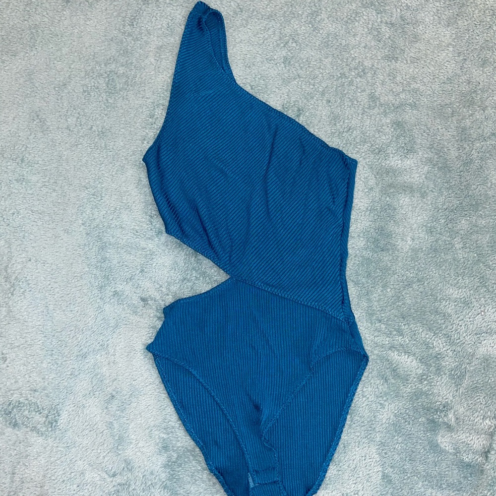 Turquoise bodysuit